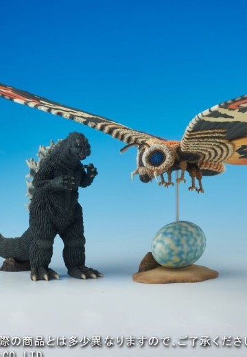 东宝特摄博物馆  摩斯拉大战哥斯拉 摩斯拉（1964）+ 哥斯拉（1964）限定套装