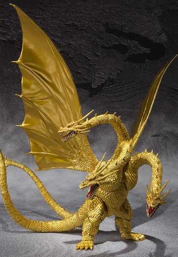 S.H.MonsterArts 哥斯拉大战基多拉 基多拉 特别配色 | Hpoi手办维基