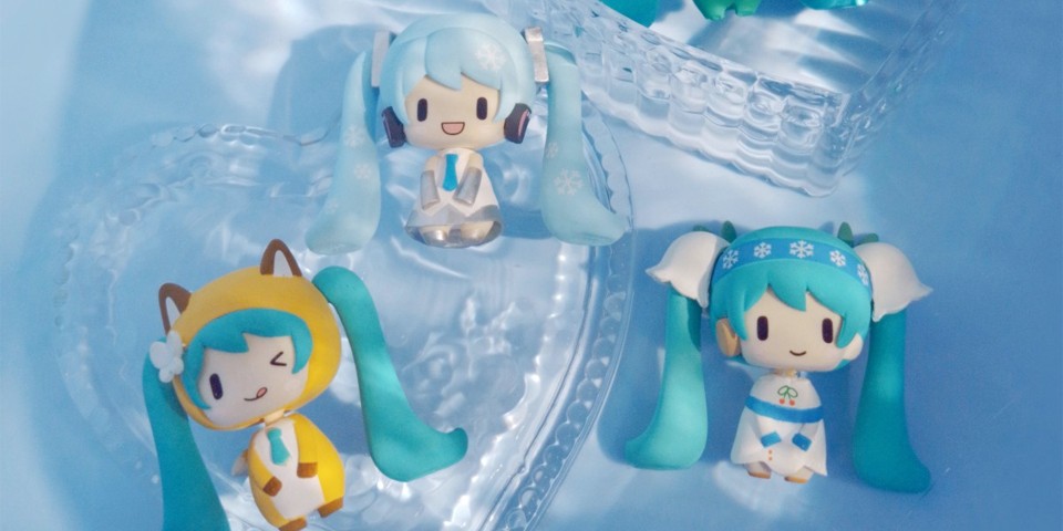 初音未来 北方大地的朋友们 扭蛋 MP 小坐系列