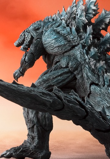 S.H.MonsterArts  哥斯拉动画电影三部曲 哥斯拉：决战之都 地球哥斯拉