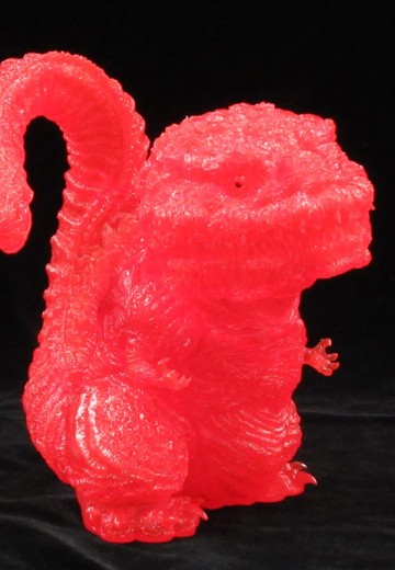 Q版拟真 哥斯拉（2016）第四形态 透明红色版 | Hpoi手办维基