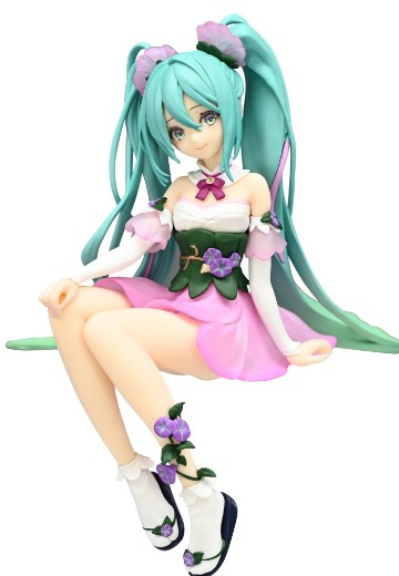 压泡面 初音未来 粉色牵牛花仙子