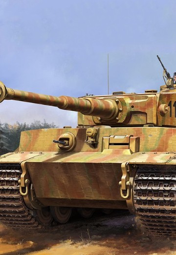 编号:00945 1/16 装甲车辆系列 德国虎1重型坦克-后期型 | Hpoi手办维基