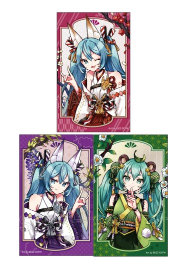初音未来系列 百鬼夜行 贴纸 | Hpoi手办维基