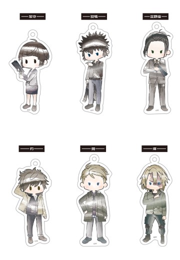 剧场版 心理测量者 PROVIDENCE 复古Q版亚克力钥匙扣挂件 | Hpoi手办维基