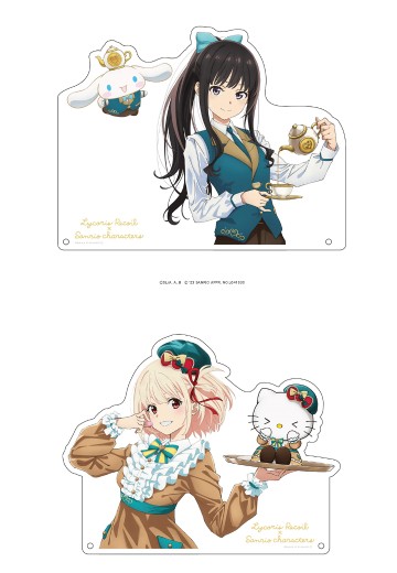 莉可丽丝×三丽鸥 大号亚克力立牌 餐厅 | Hpoi手办维基