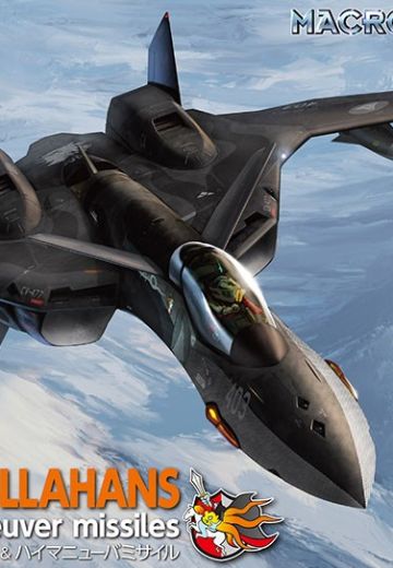 超时空要塞 VF-19A“SVF-440 Dullahans”附带高速装备 + 高机动导弹