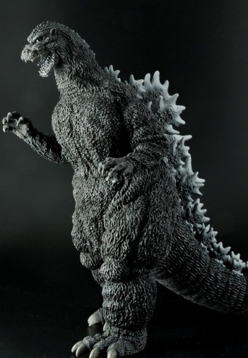 一番赏ONLINE 酒井祐司超绝造型 怪兽收藏 哥斯拉大战碧奥兰蒂 C奖 哥斯拉（1989）黑白配色 | Hpoi手办维基