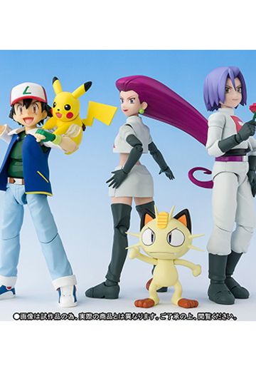 S.H.Figuarts 精灵宝可梦 小智与火箭队 （限定版）