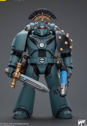 战锤:荷鲁斯叛乱 荷鲁斯之子 MKVI 战术小队 装备能量剑的军士 | Hpoi手办维基