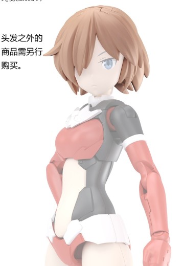 30MS 选装发型配件10 款式共4种  短发2[棕色4]