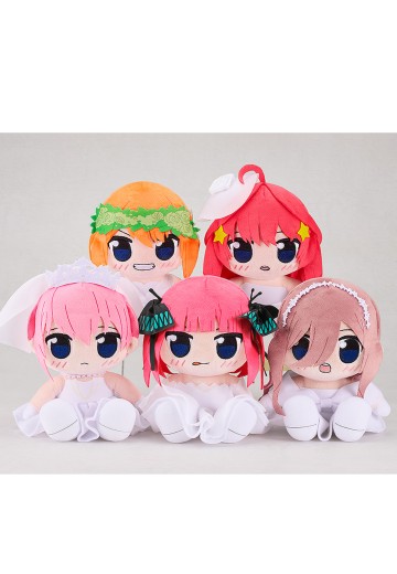 五等分的新娘∽ KURIPAN 毛绒玩偶 中野一花／中野二乃／中野三玖／中野四叶／中野五月