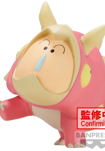 电影 蜡笔小新：我们的恐龙日记 春日部防卫队玩具人偶3 B款：三角龙阿呆