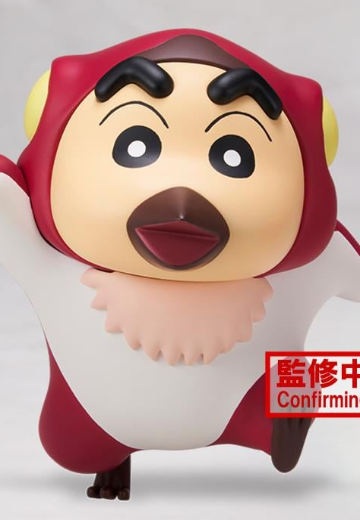 电影 蜡笔小新：我们的恐龙日记 春日部防卫队玩具人偶1 A款：翼龙小新