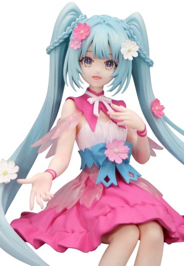 初音未来 压泡面人偶 花仙子系列—波斯菊仙子—