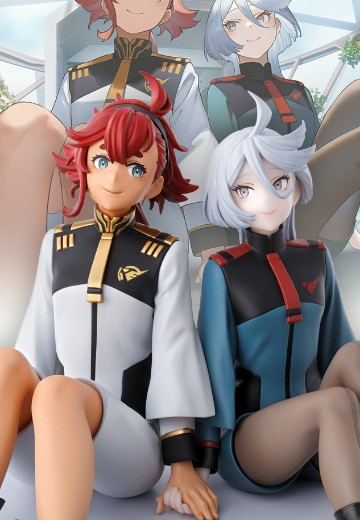 一番赏 机动战士高达 水星的魔女3 给予你竭尽全力的祝福 最终大奖 斯莱塔·墨丘利 与 米奥莉奈·伦布兰 最终大奖版 | Hpoi手办维基