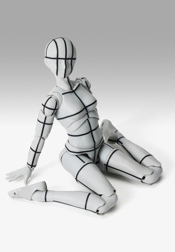 S.H.Figuarts 女性素体 -体育运动- Edition -辅助线-(灰色款)