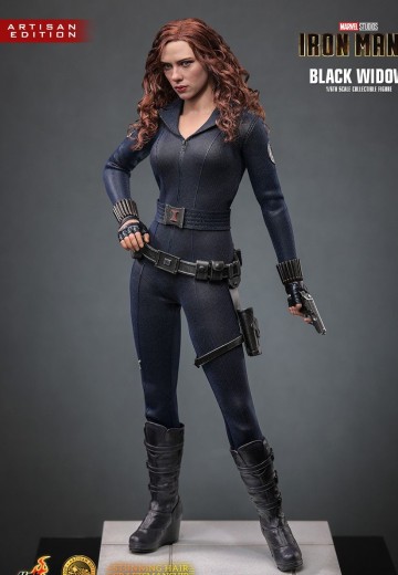 电影杰作系列-《钢铁侠2》黑寡妇 植发版 1/6比例珍藏人偶 | Hpoi手办维基