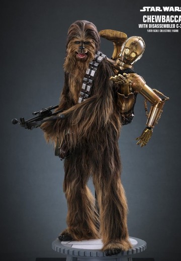 《星球大战5：帝国反击战》楚巴卡连拆解版C-3PO 1：6比例珍藏人偶 | Hpoi手办维基