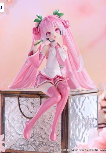 初音未来 压泡面人偶-樱花未来2024 珠光款- | Hpoi手办维基