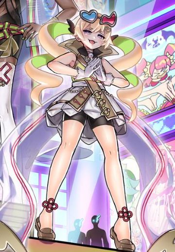 游戏王卡片游戏 怪兽藏品 邪恶★双子 麻烦桑妮 （桑妮）
