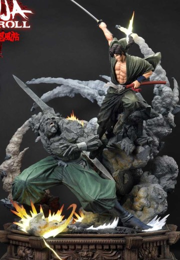 UPMNS-01 兽兵卫忍风帖 牙神兽兵卫 VS 铁斋