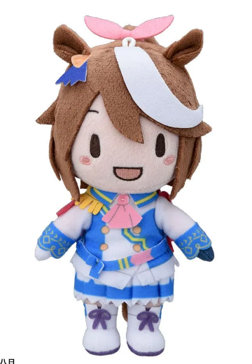 赛马娘/闪耀！优俊少女 Fuwa Petit毛绒玩偶 东海帝皇（S码）