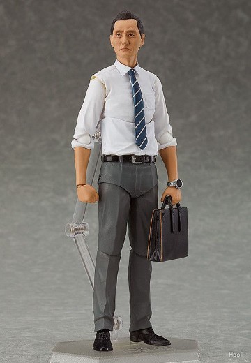 figma #EX-48a 孤独的美食家 井之头五郎 松重丰 一人烧肉衬衫版 | Hpoi手办维基