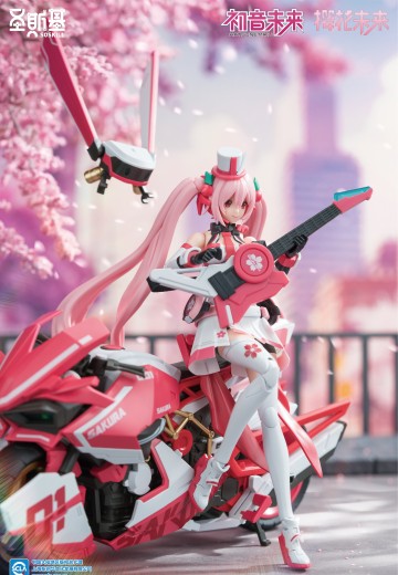 初音未来系列拼装模型 樱花未来-粉色音爆
