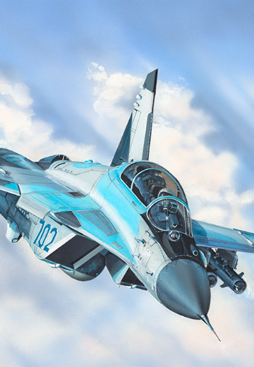编号：81787 1/48 军用飞机系列 俄罗斯MiG-35战斗机