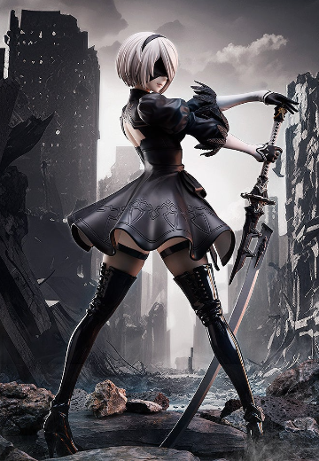 B-style 尼尔：自动人形（动画版） 2B（寄叶二号B型）