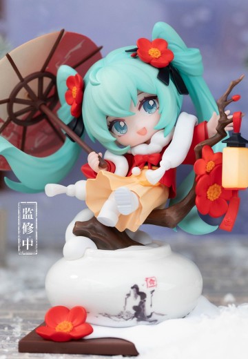 初音未来 Q版手办 雪映红梅 | Hpoi手办维基