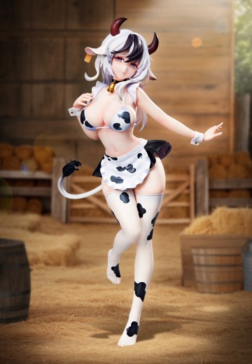 奶牛娘 黑白配