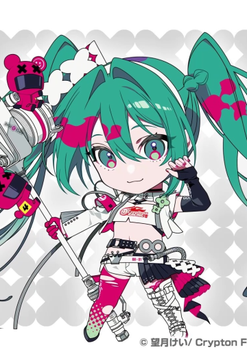 粘土人  初音未来GT计划 赛车未来2025