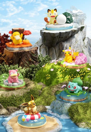 宝可梦系列 自然野趣摆件 | Hpoi手办维基