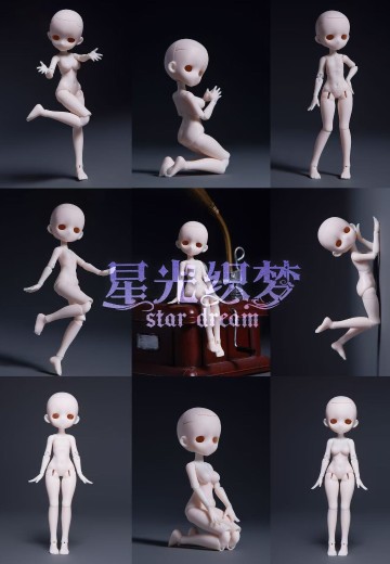 星光织梦 十二分 bjd 可动人偶通用素体 | Hpoi手办维基