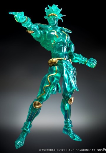 超像可动 JOJO的奇妙冒险 第三部 星辰斗士 白金之星 透明金色版