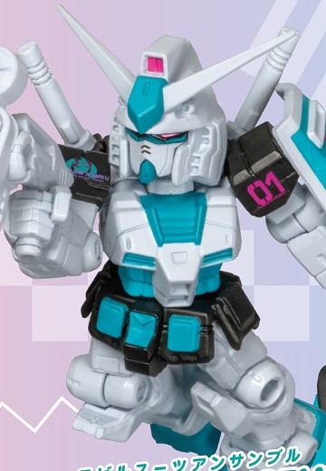 机动战士高达 MOBILE SUIT ENSEMBLE～初音未来联名配色版～ | Hpoi手办维基