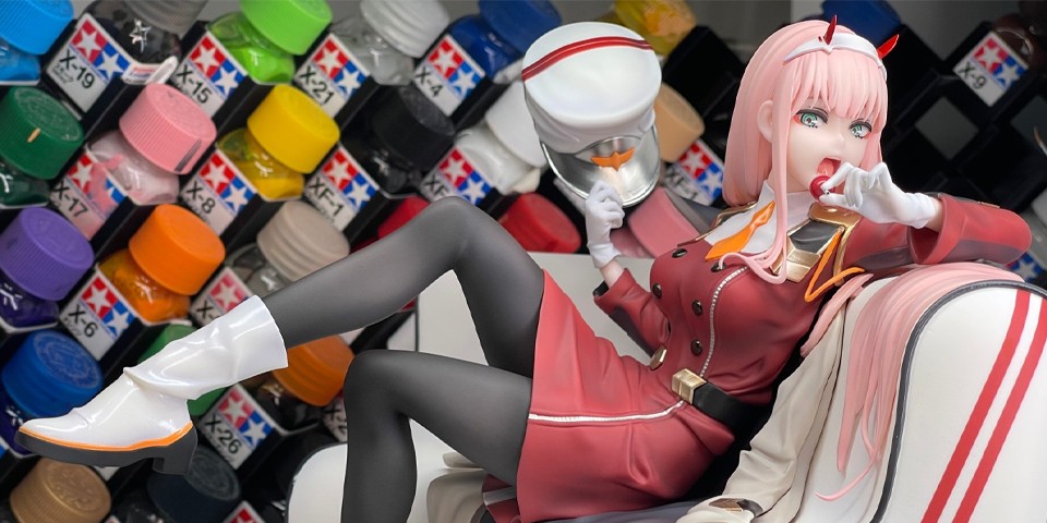 DARLING in the FRANXX 02原模涂装