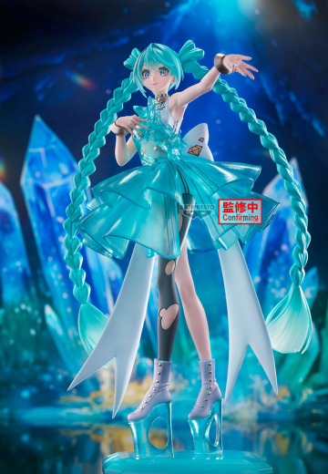 初音未来 BPEV 水晶藏品-翡翠-珍藏人偶