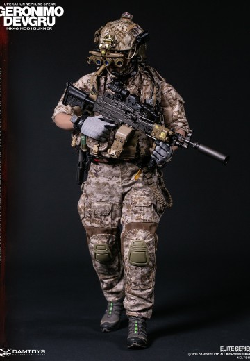 NO.78107 海军特种作战发展大队 -海神之矛行动 “杰罗尼莫”MK46 MOD1 机枪手 | Hpoi手办维基