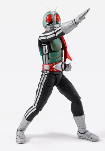 S.H.Figuarts（真骨雕制法） 假面骑士新1号 荣耀昭和骑士版（首发专属底座配套款）