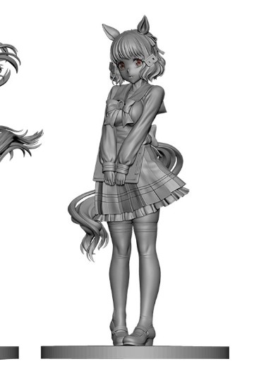 赛马娘 芦毛灰姑娘  双铃莱特 | Hpoi手办维基