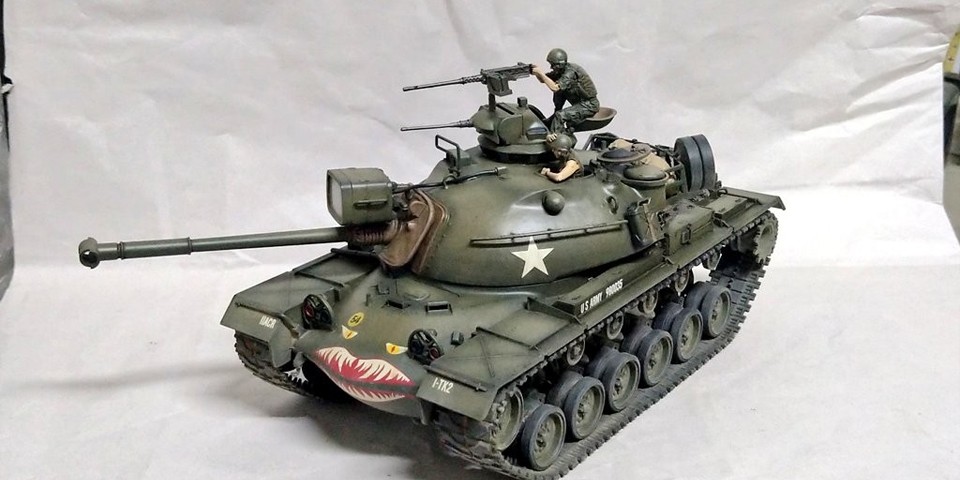 田宫老物 M48巴顿