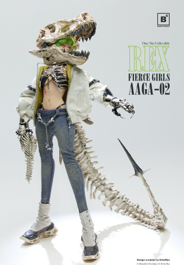凶猛少女系列 BONEGIRL 1/6可动人偶 雇佣枪兵 雷克斯
