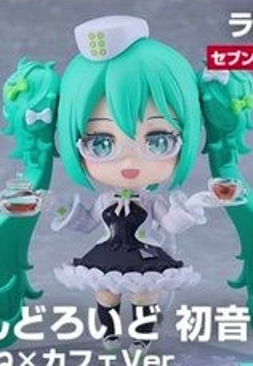 良笑赏 7-Eleven最终大奖 粘土人 初音未来 眼镜×咖啡厅 异色版 | Hpoi手办维基