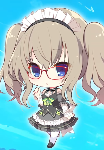 粘土人  九条都 女仆服装版
