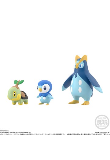 【标准单品贩售】19 宝可梦比例世界 神奥地区 树苗龟+波加曼+波皇子 | Hpoi手办维基