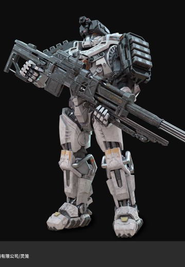 MECHA-010《灵笼》飞雪 重立体 狙击型 | Hpoi手办维基