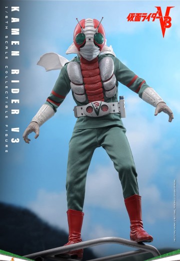 《假面骑士V3》假面骑士V3 1/6比例收藏人偶 | Hpoi手办维基